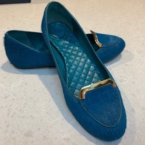 Tory Burch Calf-hair Flats